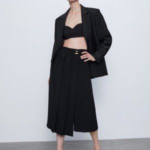 Culotte skirt zara outlet